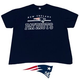 Men’s Navy New England Patriots NFL cotton t-shirt. Size XL. #NFL #Patriots